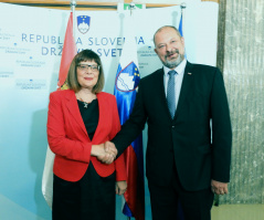 2. jul 2019. Predsednica Narodne skupštine Maja Gojković i predsednik Državnog saveta Republike Slovenije Alojz Kovšca